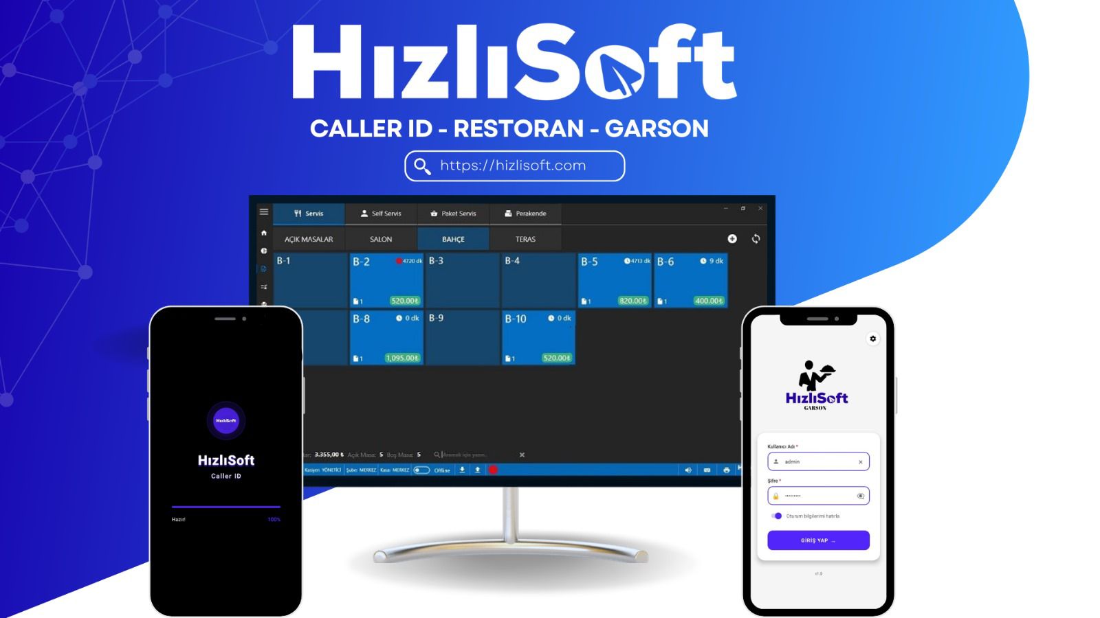 Caller ID, Garson & POS PC