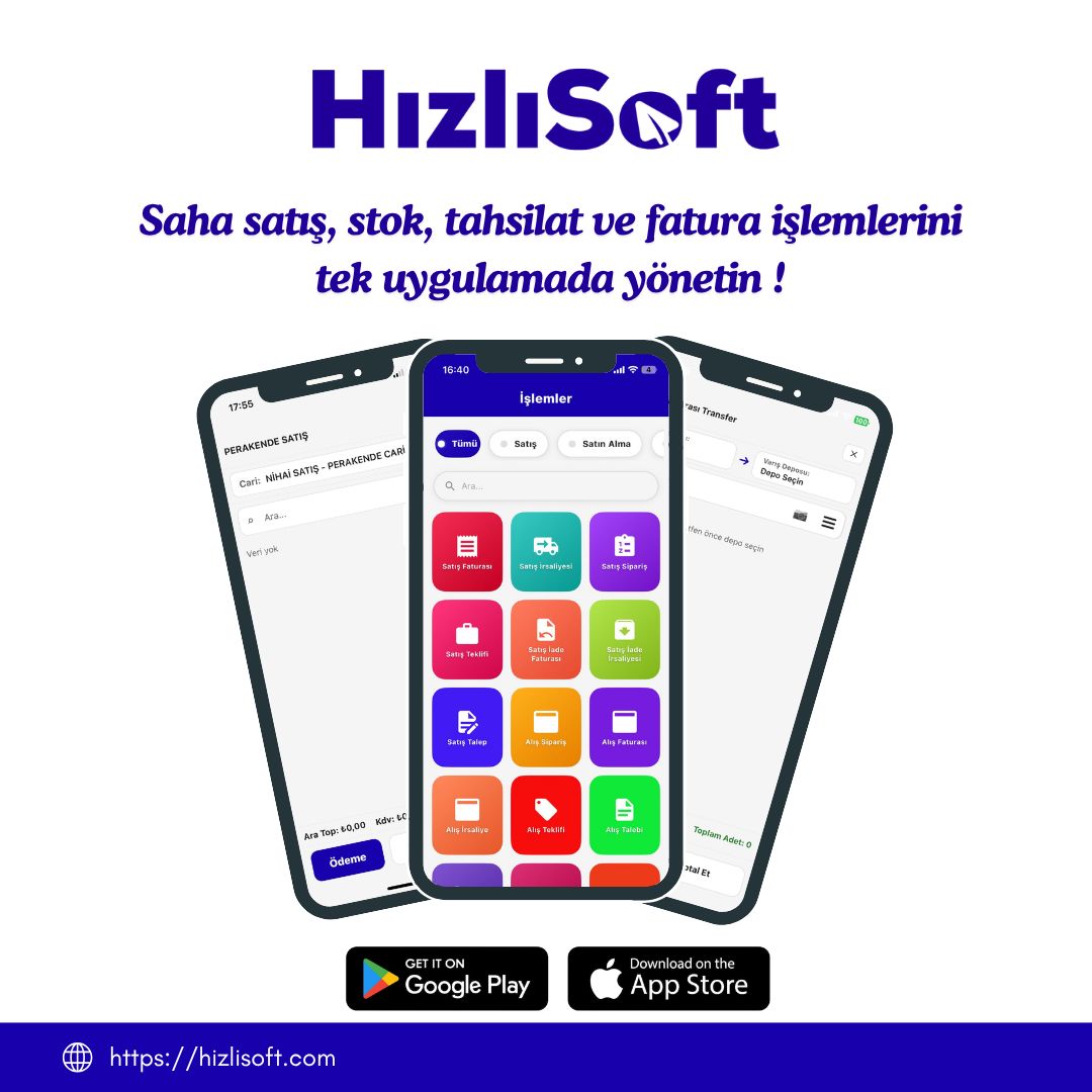 HızlıSoft Saha Satış