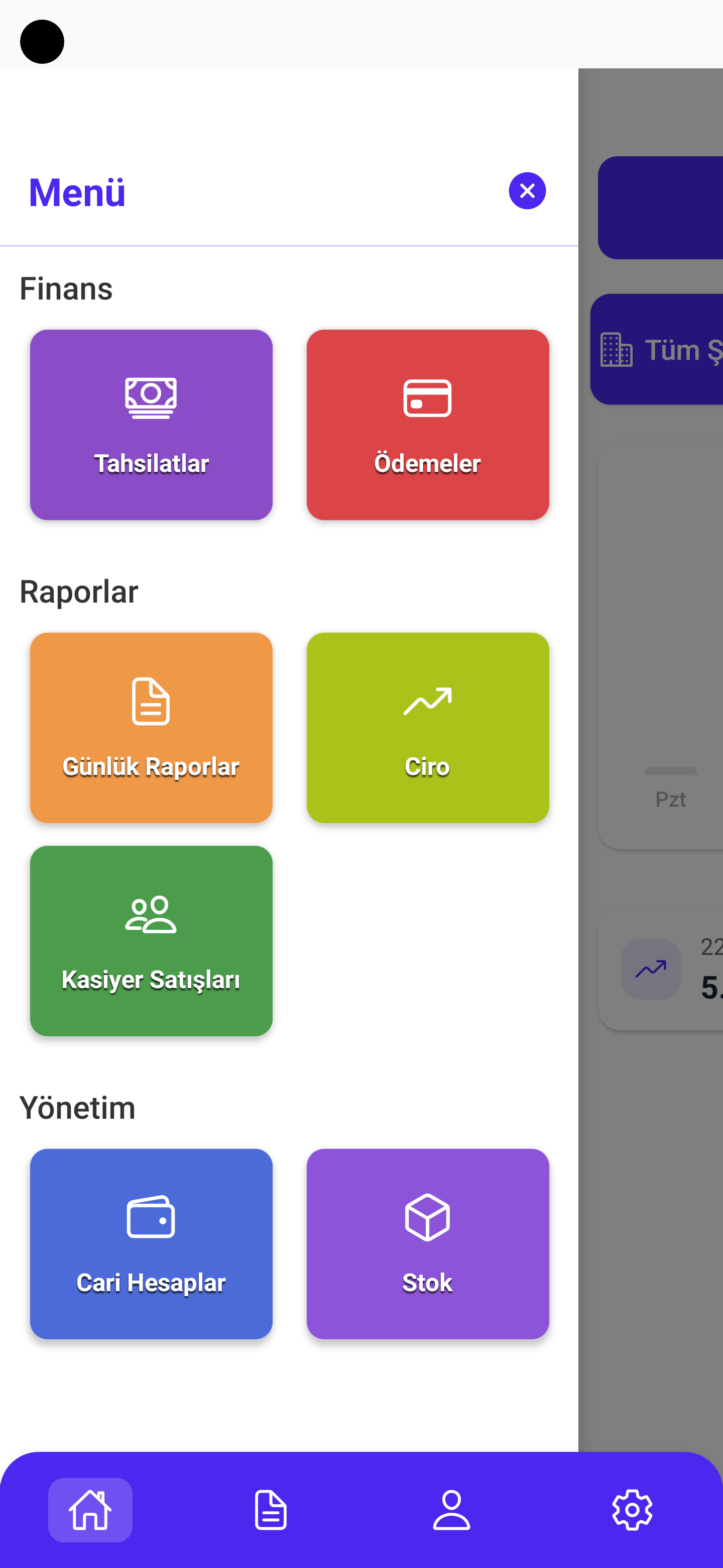 Ana Navigasyon Menüsü